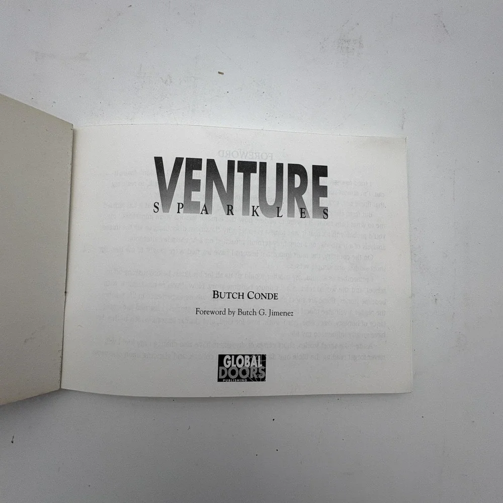 Venture Sparkles Butch Conde Global Doors Tan‎ PB 1997 Christian Inspiration